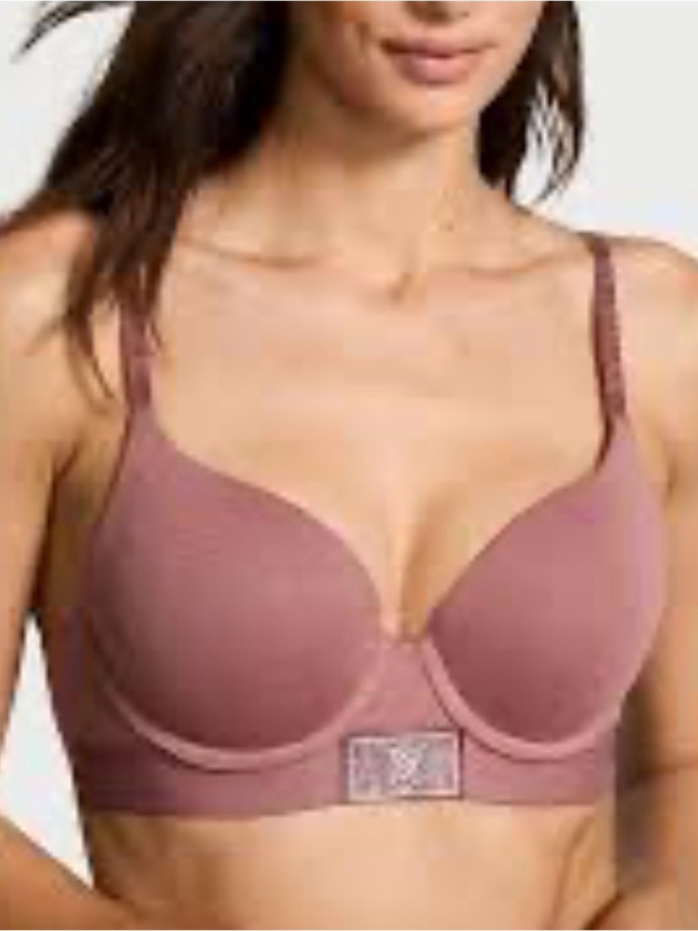 Victoria's Secret Mauve Underwire T-Shirt Bra‎